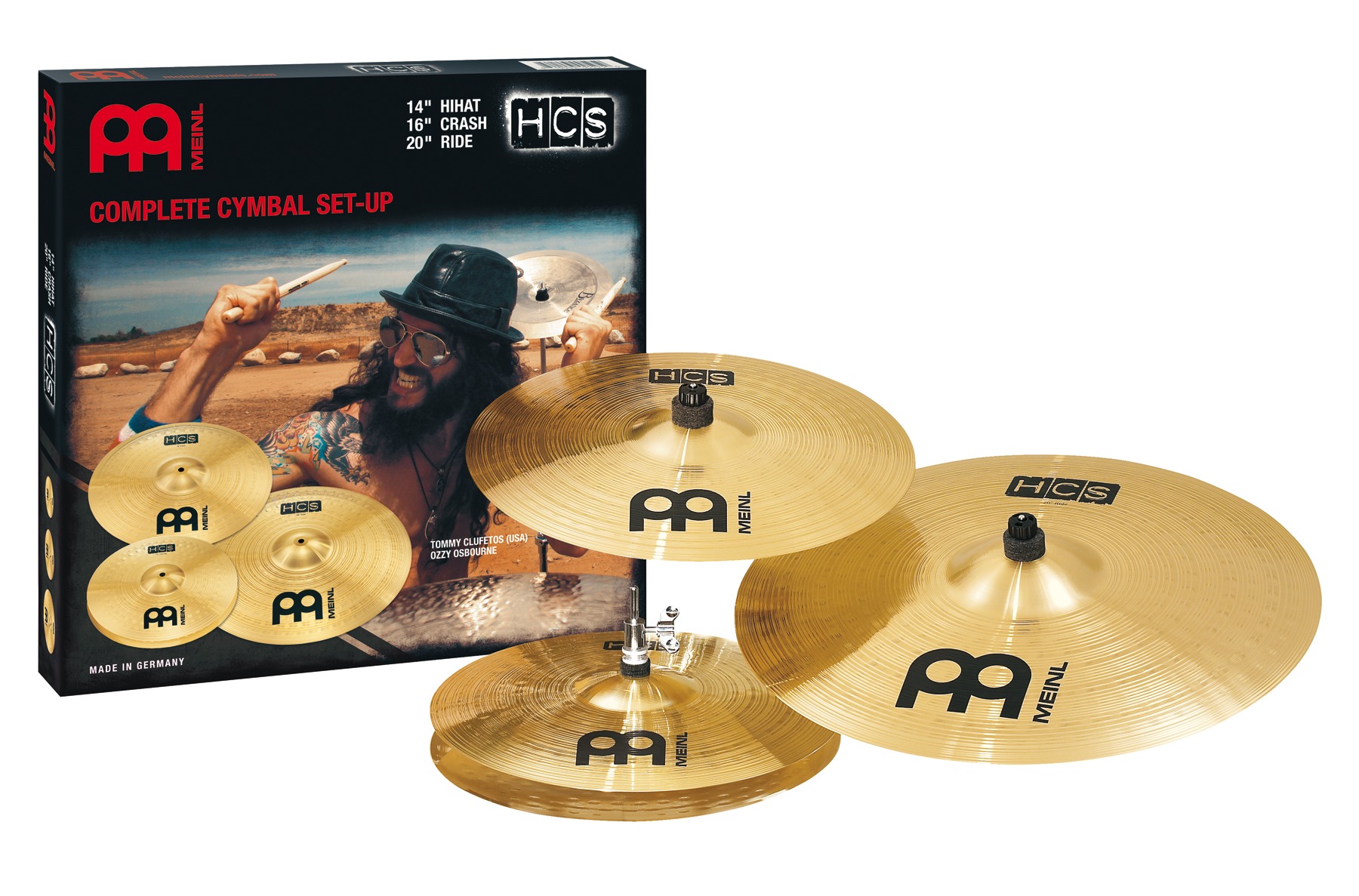 HCS Cymbal-Set 14HH/16CR/20R