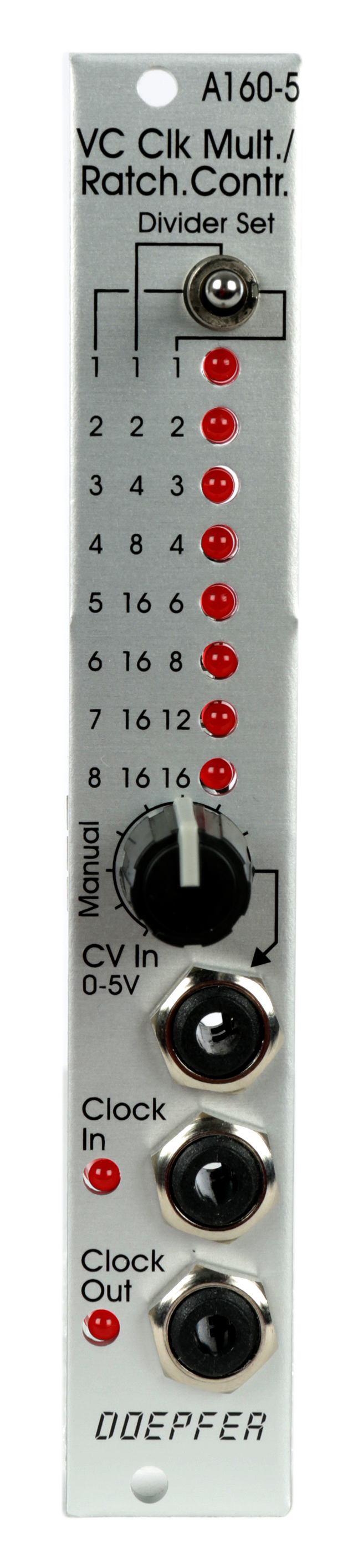 A-160-5 Clock Multiplie/Ratcheting Controller