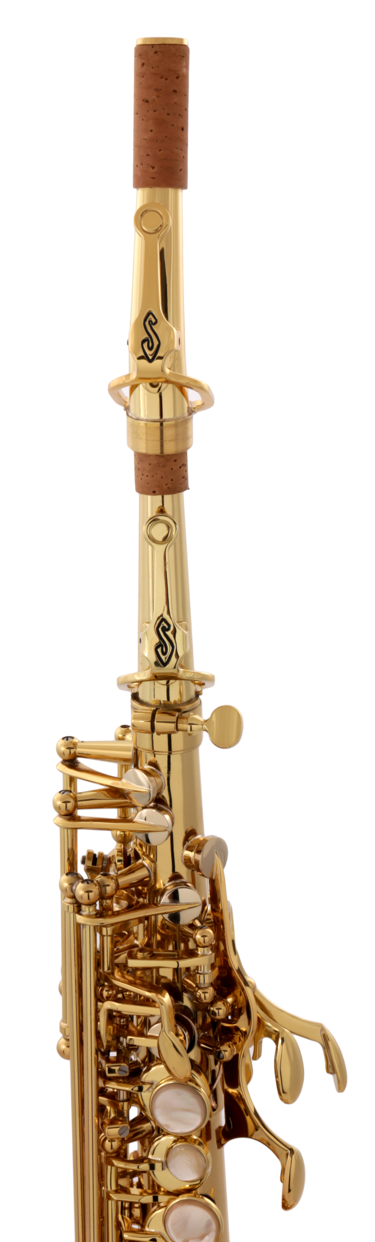 Serie III Sopransaxophon Goldlack SE-S3L