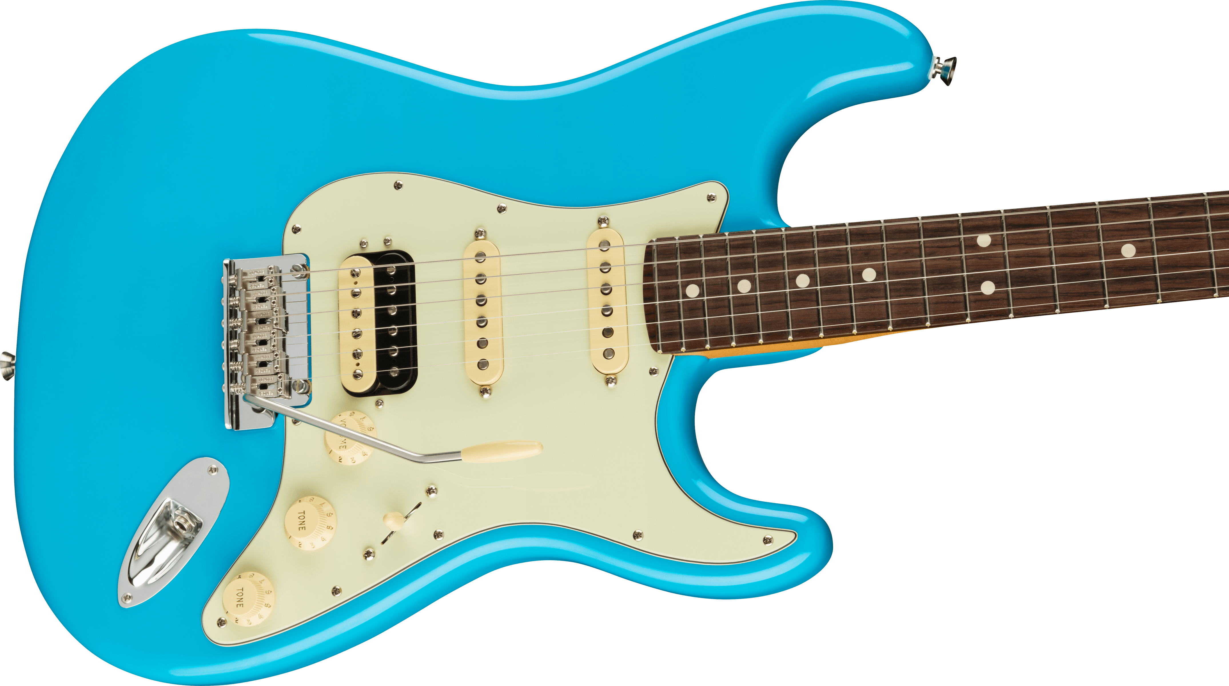 American Professional II Stratocaster HSS Rosewood Fingerboard, Miami Blue