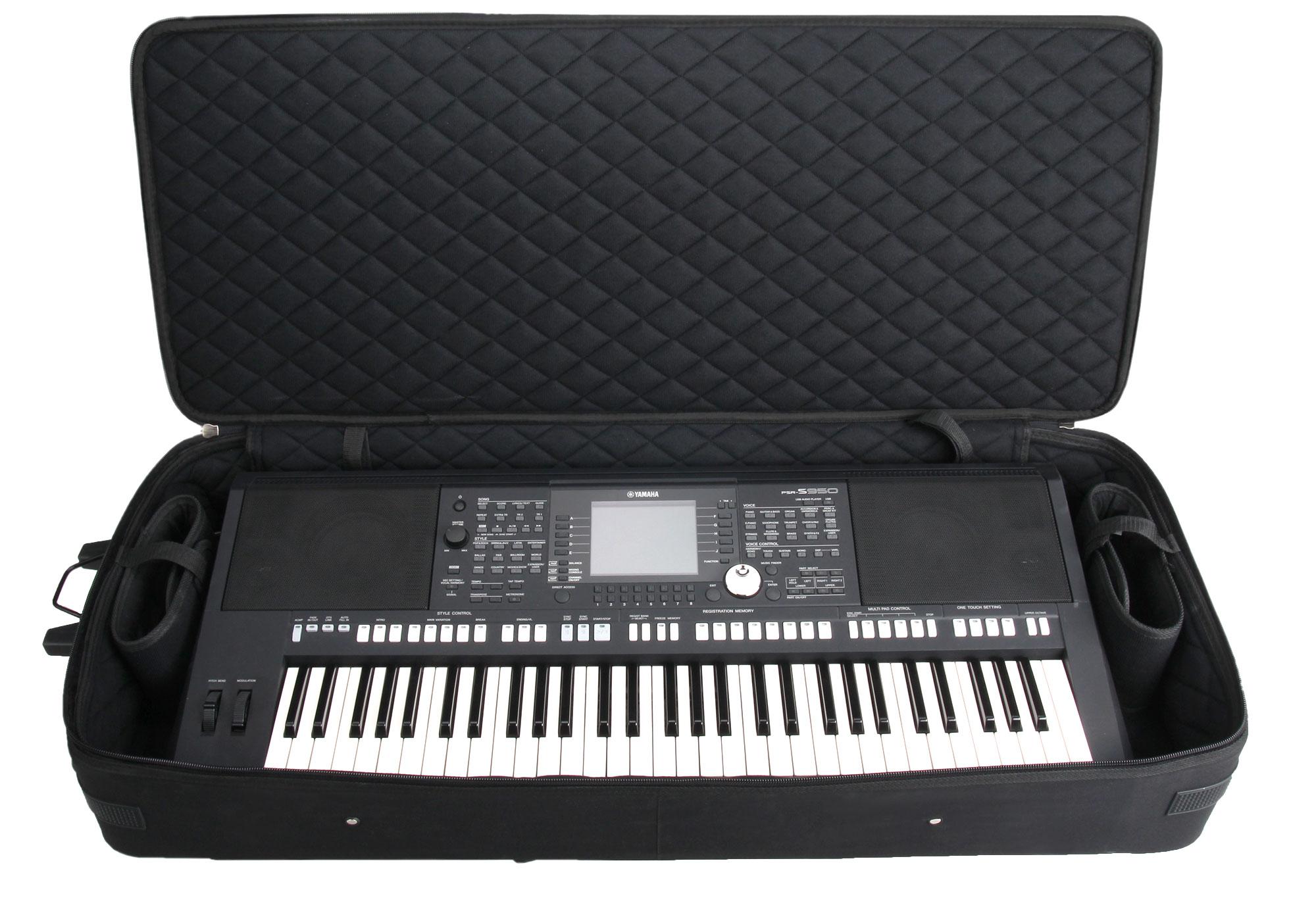 Keyboardtasche Hardtrolley KHT-115 mit Rollen Innenmasse:115cm x 45cm x 16cm