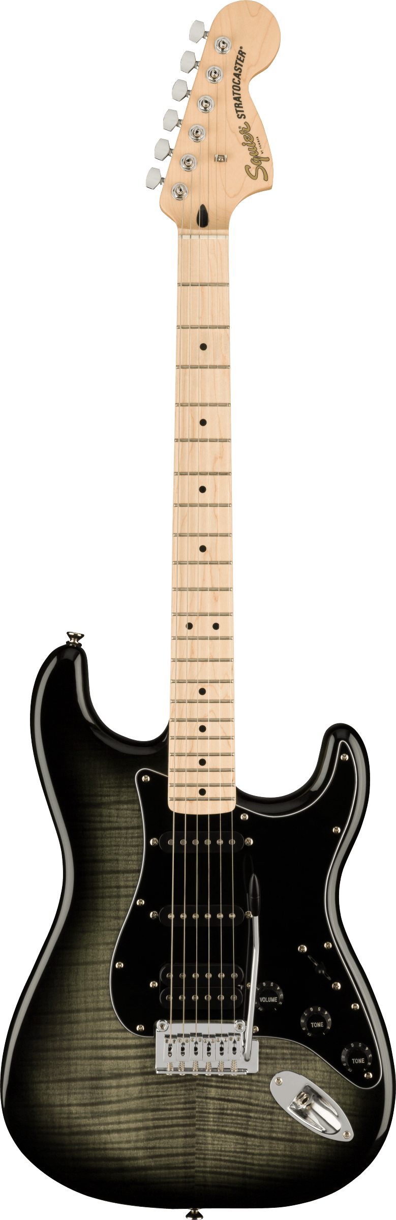 Affinity Stratocaster FMT HSS Black Burst