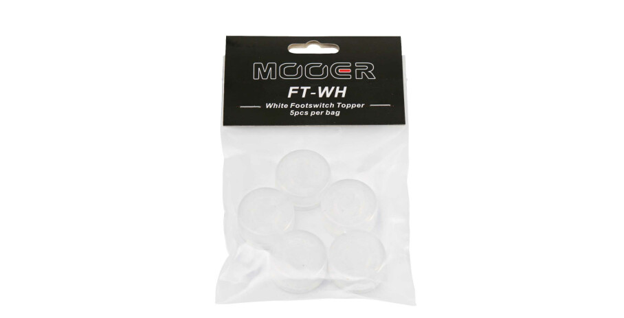 Candy Footswitch Topper, white