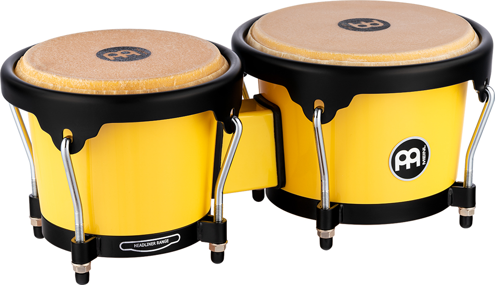 HB50IY Journey Series Bongo -6 1/2" & 7 1/2" Illuminating Yellow