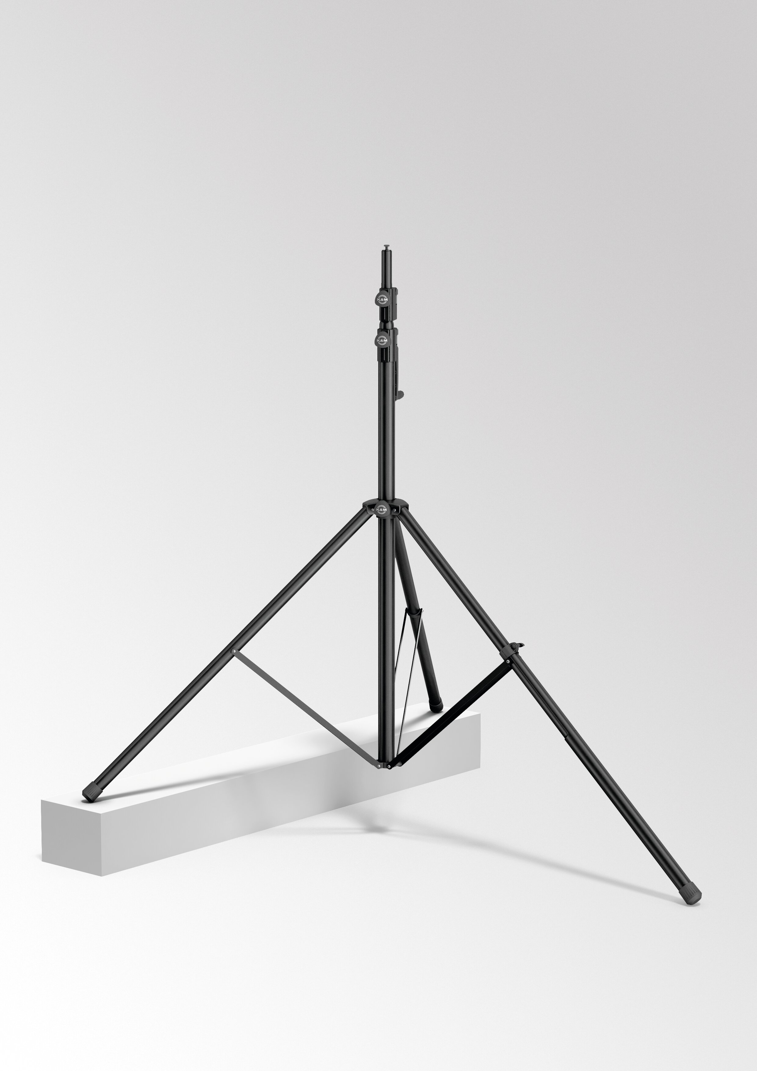 24740 Boxen/Leuchtenstativ, schwarz Wind-Up Stativ 4000
