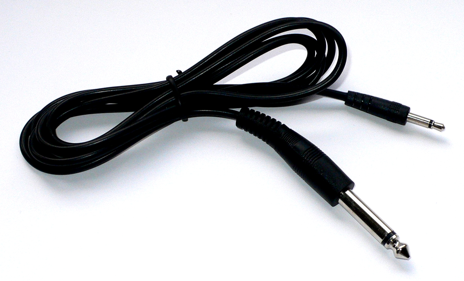 Adapterkabel 6,3 auf 3,5 mm Patch Kabel Klinke 3 m