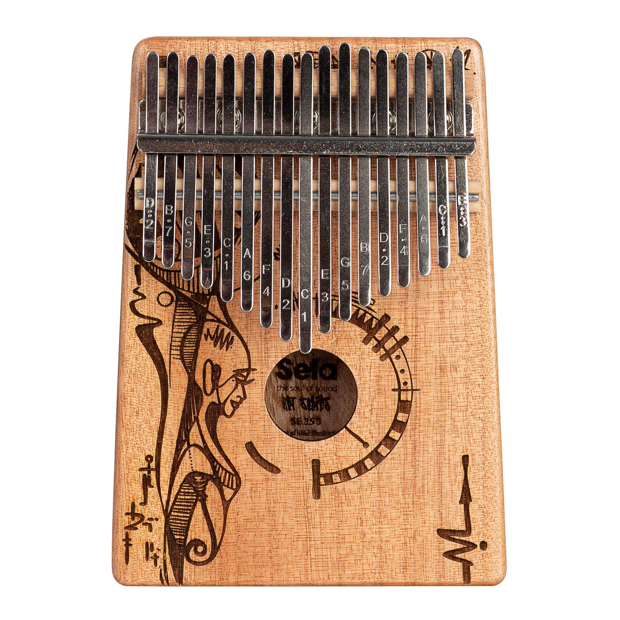 Art Series Kalimba 17 Peaceful Mind Art Series Kalimba 17 Peaceful Mind