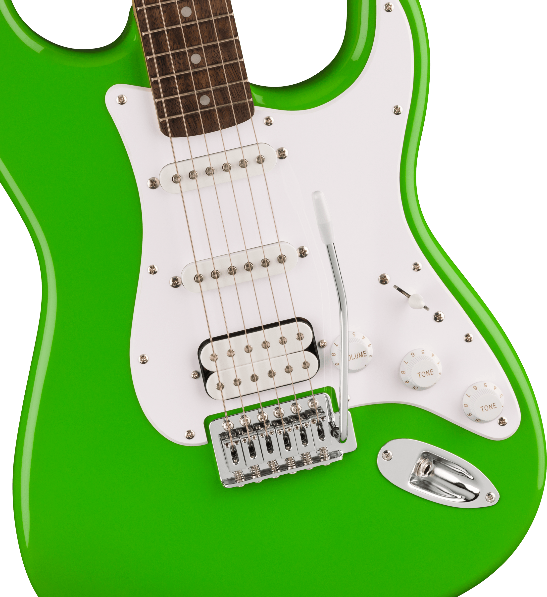 Sonic Stratocaster HSS Lime Green