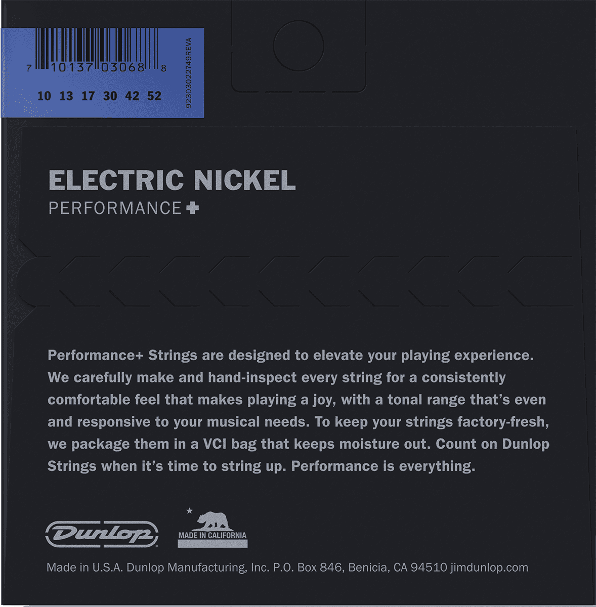 DEN 10-52 Electric Guitar Strings, Nickel