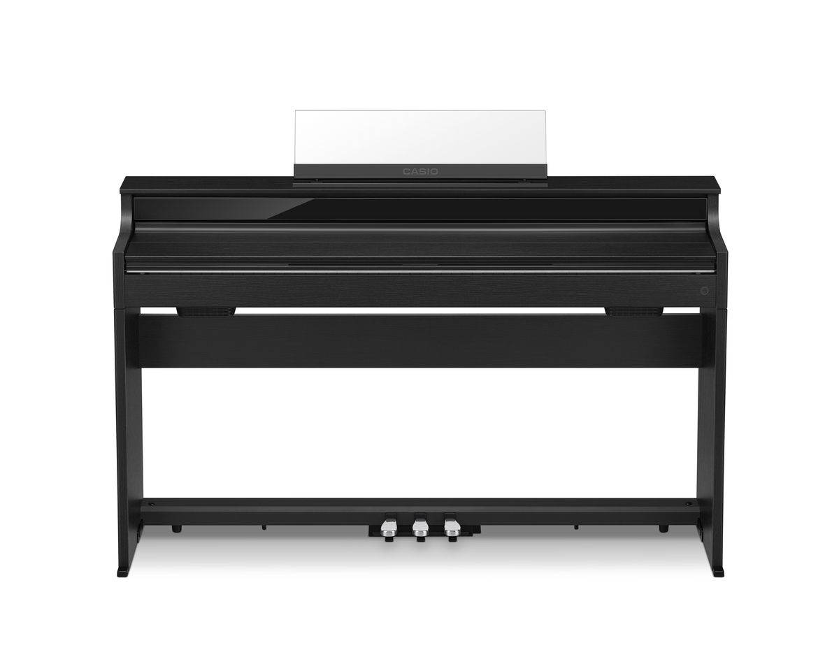 AP-S450 BK Set inklusive Klavierbank, Kopfhörer, Notenheft Schwarz matt