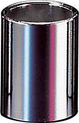 221 Bottleneck, Metall verchromt Medium (19x22mm)