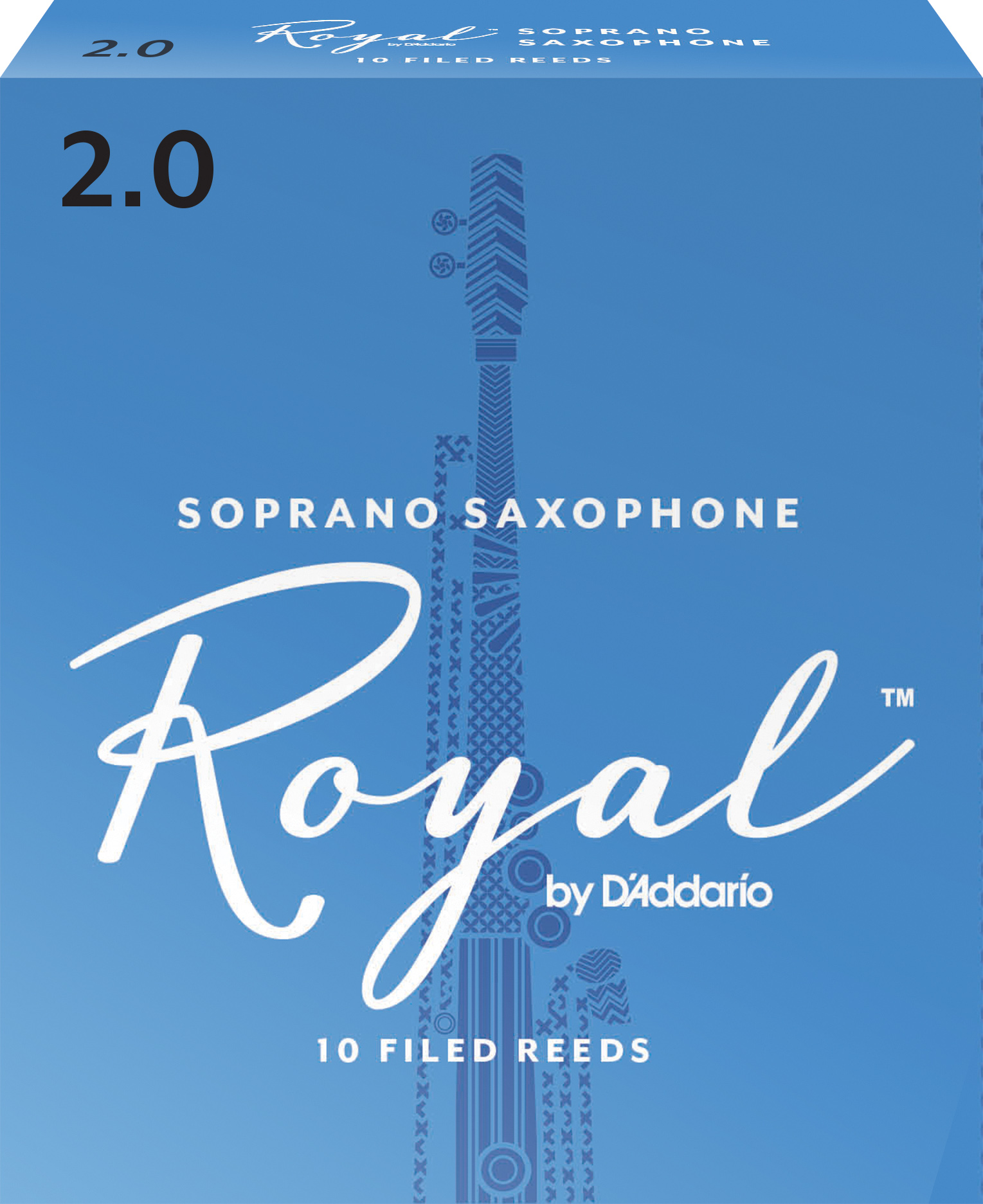 Royal Sopransaxblätter  2,0 10er Packung
