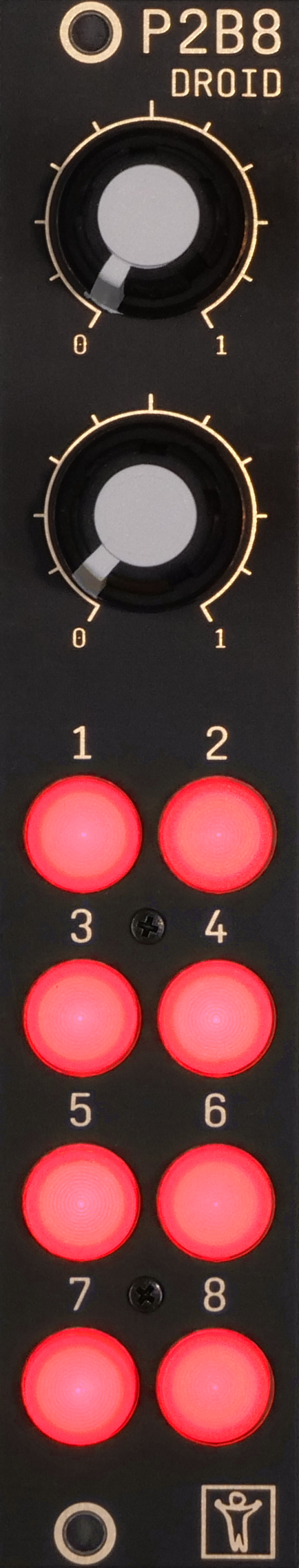 P2B8 Controller mit roten LEDs