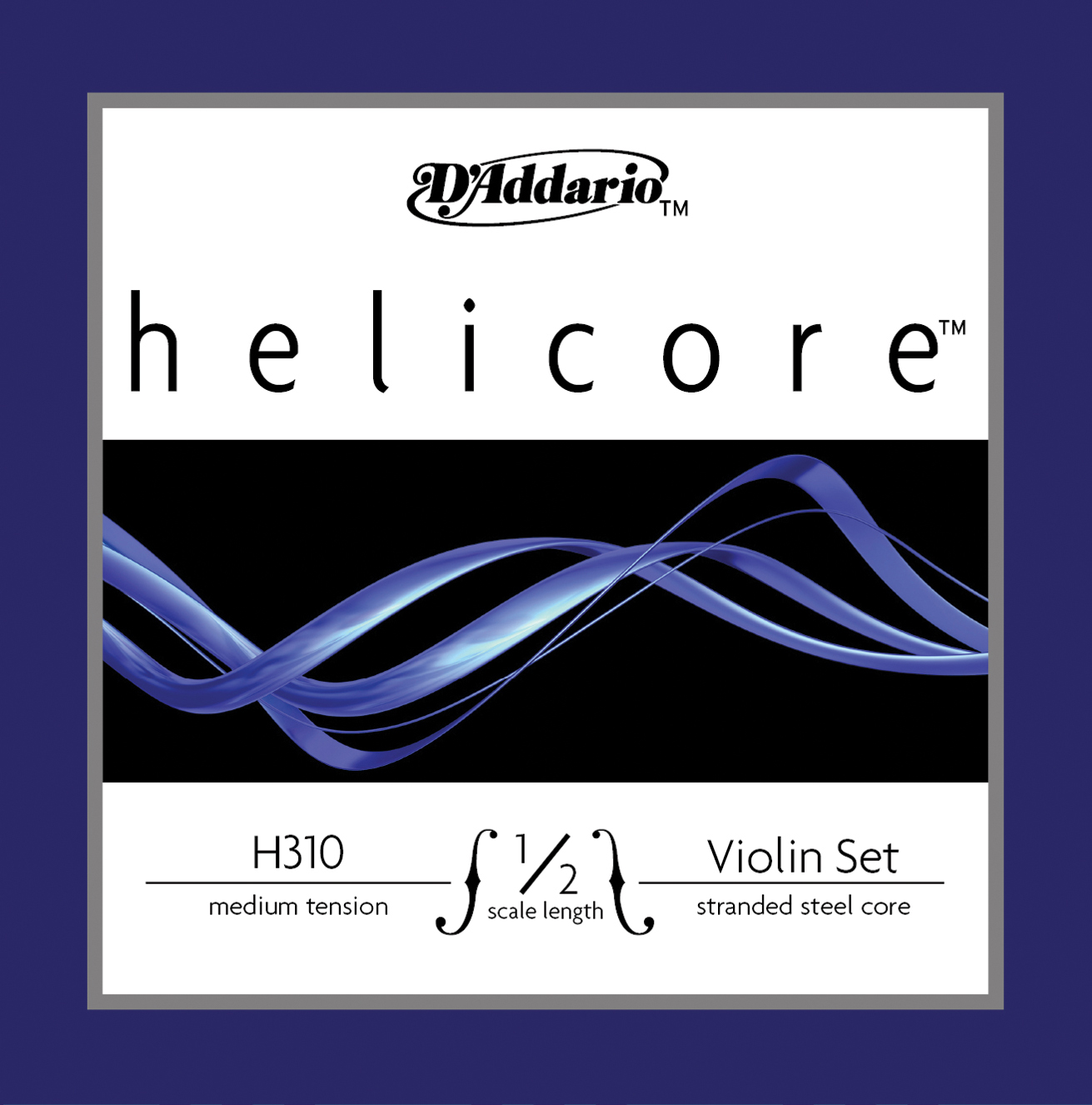 Helicore Violine Satz 1/2 mittel