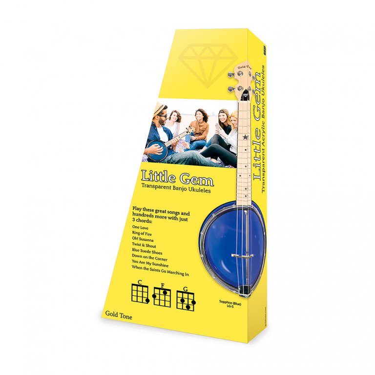 LG-S Sapphire Concert Banjo Uke incl. Bag LG-S Sapphire Concert Banjo Uke incl. Bag