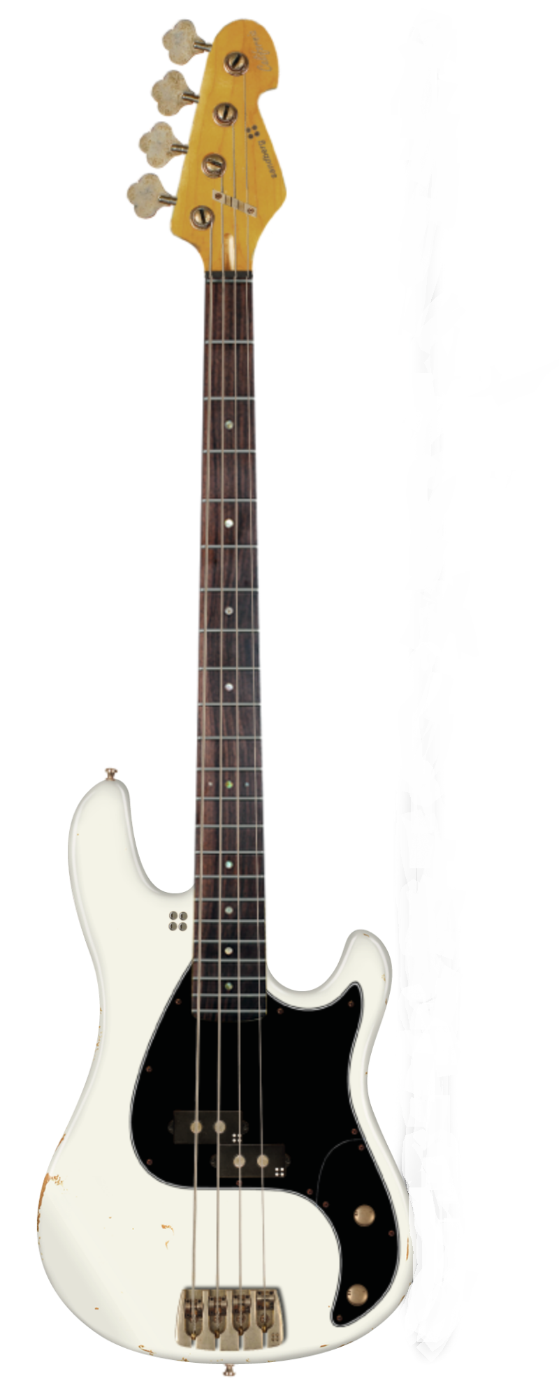 California VS 4-string Soft aged virgin white