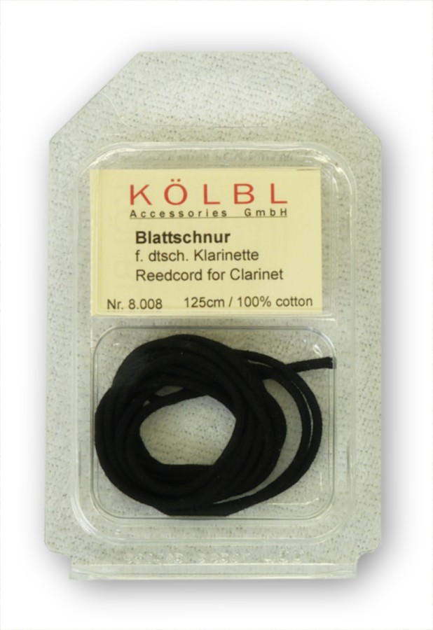 Blattschnur 100% Baumwolle Klarinette, 125cm 8008 Cord for Clarinet