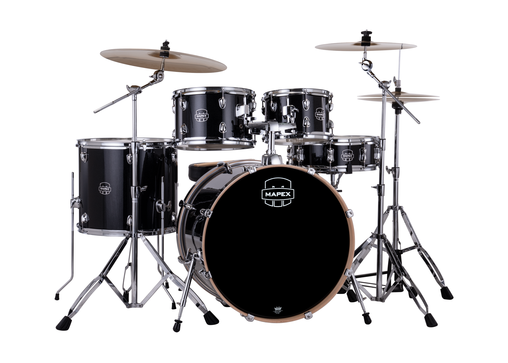 Venus, Stage, Komplettset, Black Galaxy Sparkle #VH, inkl. Becken