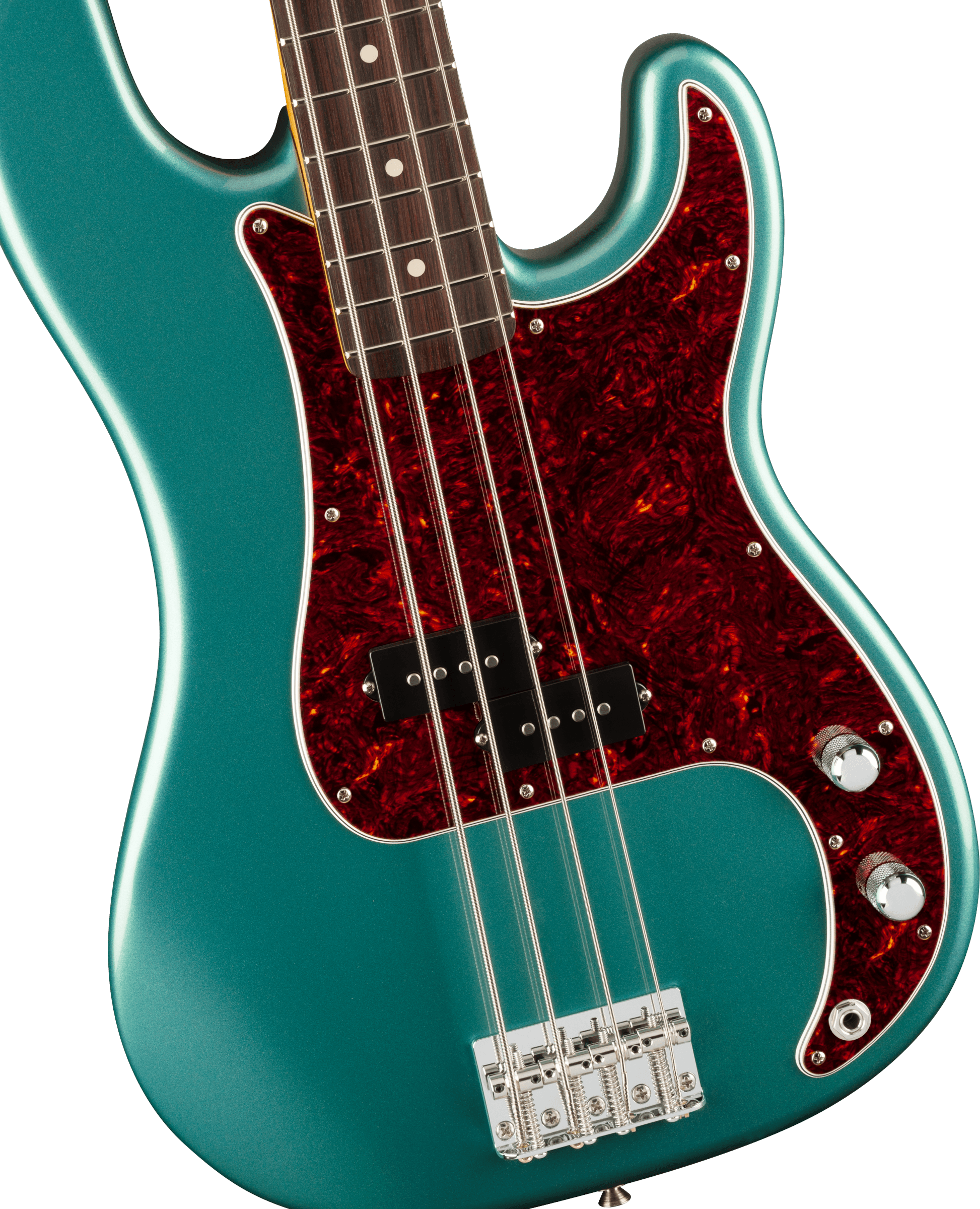 American Professional Classic Precision Bass RW Faded Sherwood Green Metallic