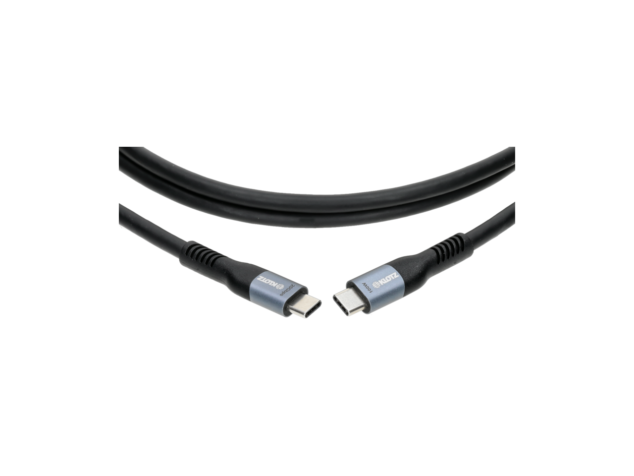 USB 3.2 Kabel schwarz 1m Plug C - Plug C