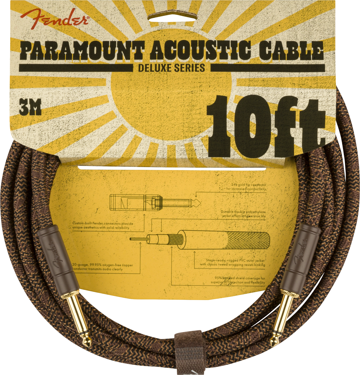 Paramount Acoustic Instrument Cable 3m