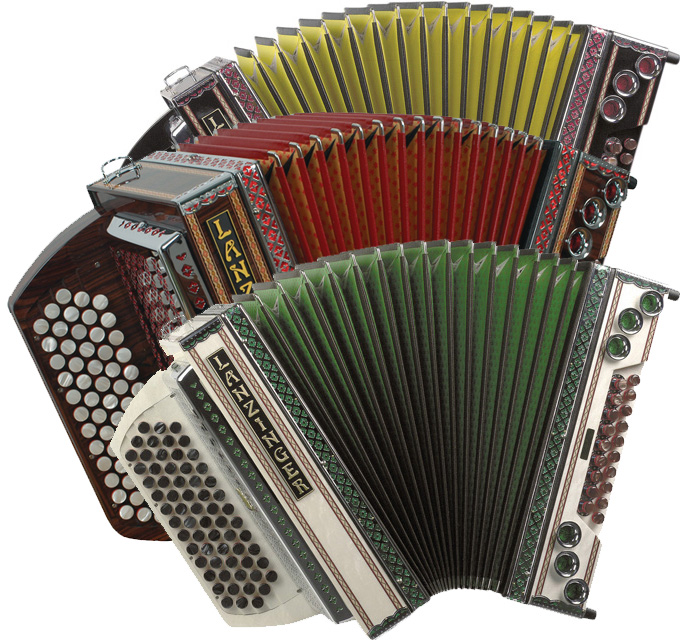 Diatonische Harmonika Modell 35 Classic, 5-reihig