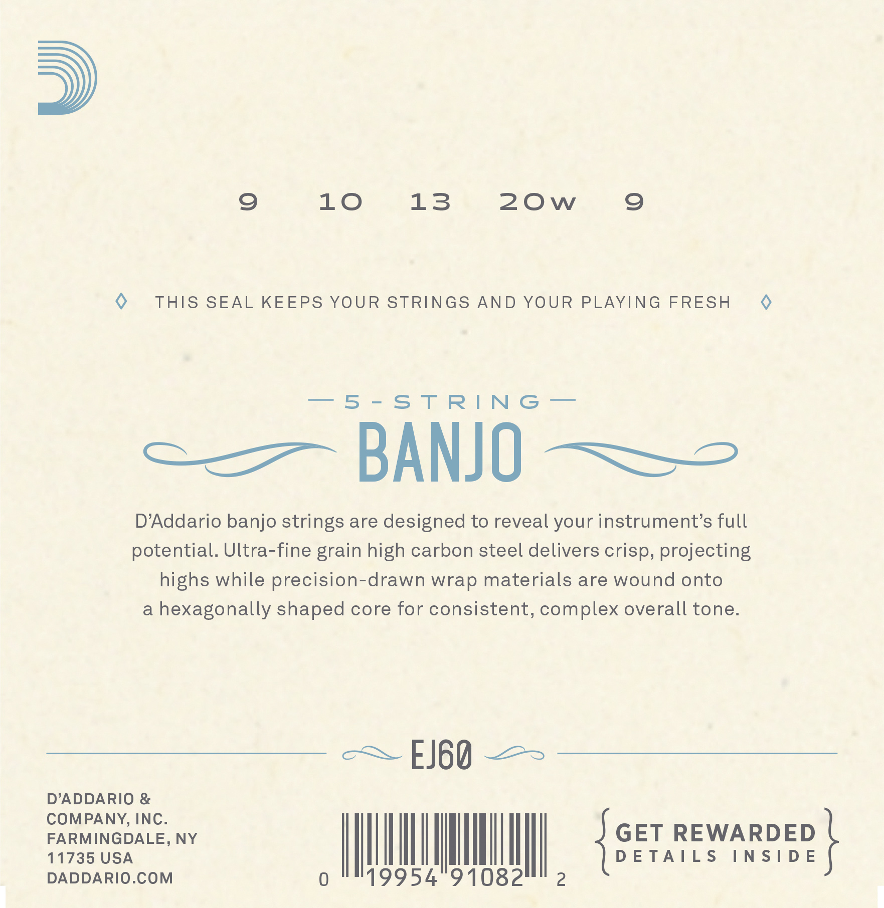 EJ60 Banjo 5-String Light