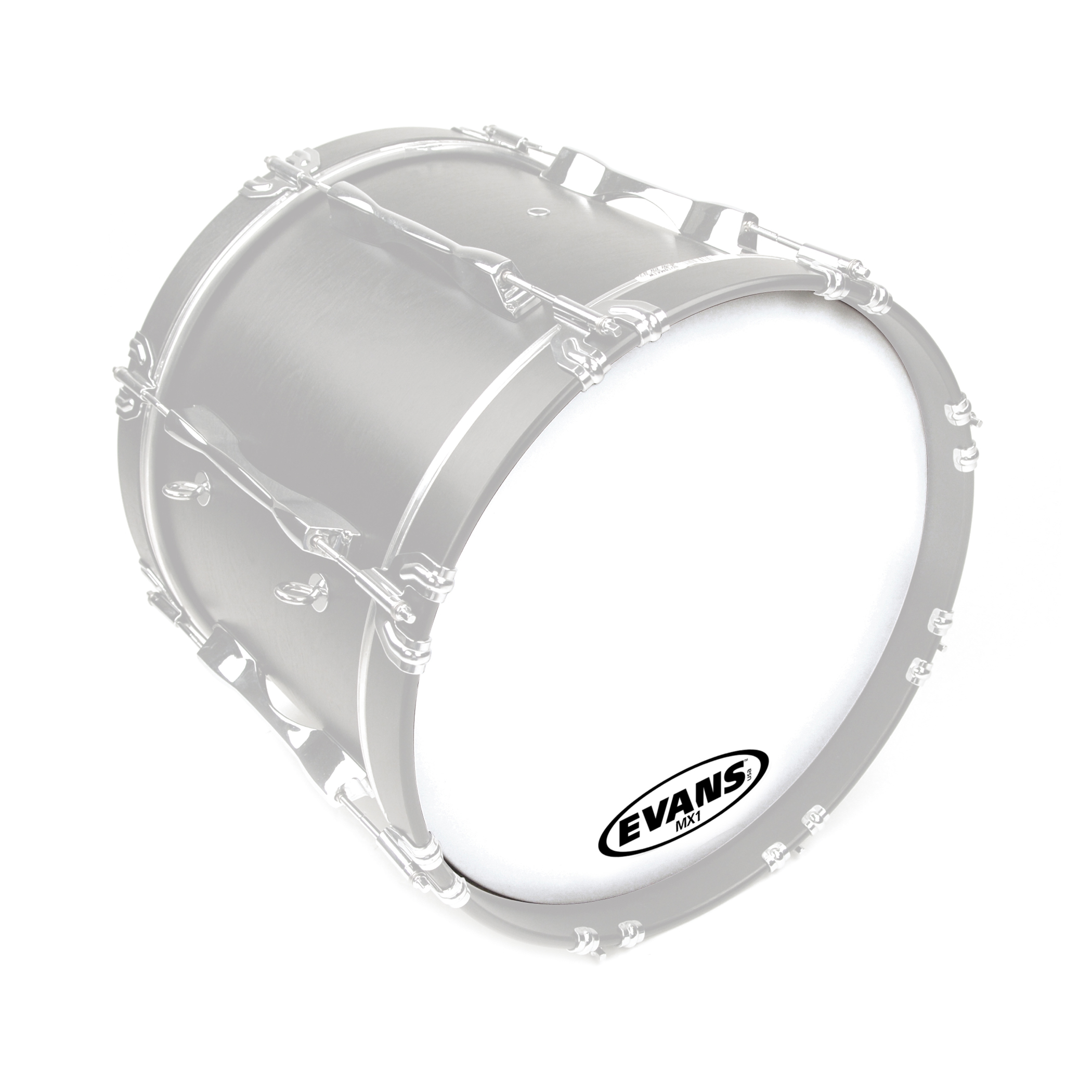 MX1 26'' White Bass Marching