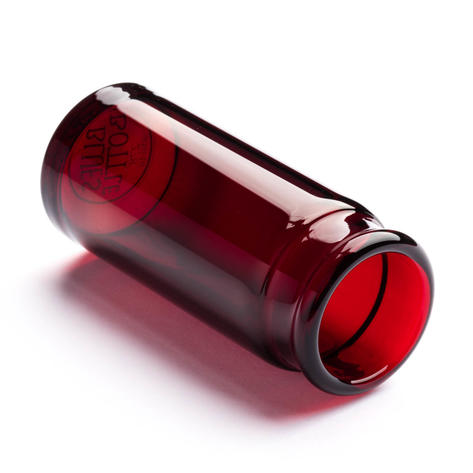 278 Blues Bottle - Glass, Large, Regular Wall, Red