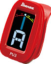 Clip Auto Tuner Chromatic Red