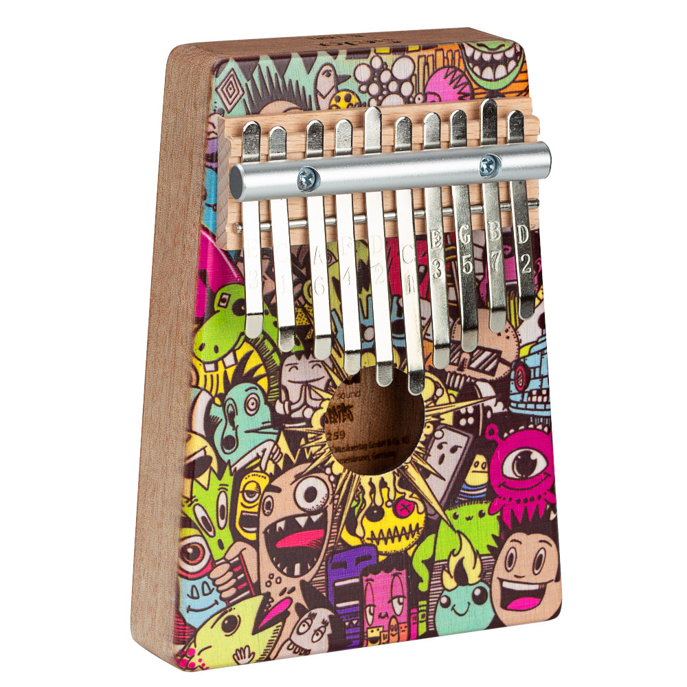Art Series Kalimba 10 Little Monster Art Series Kalimba 10 Little Monster