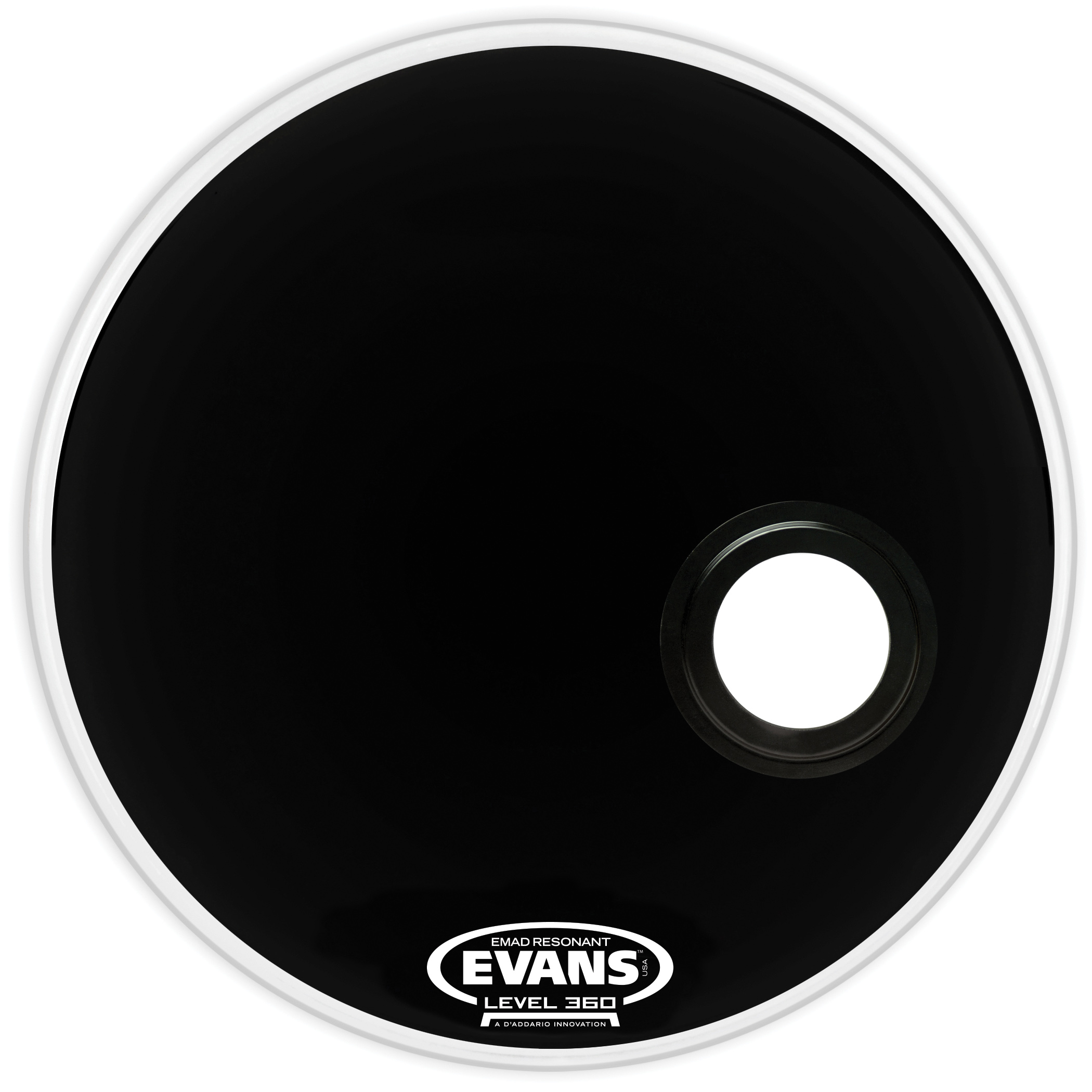 EMAD 24'' Resonant Black Resonanzfell