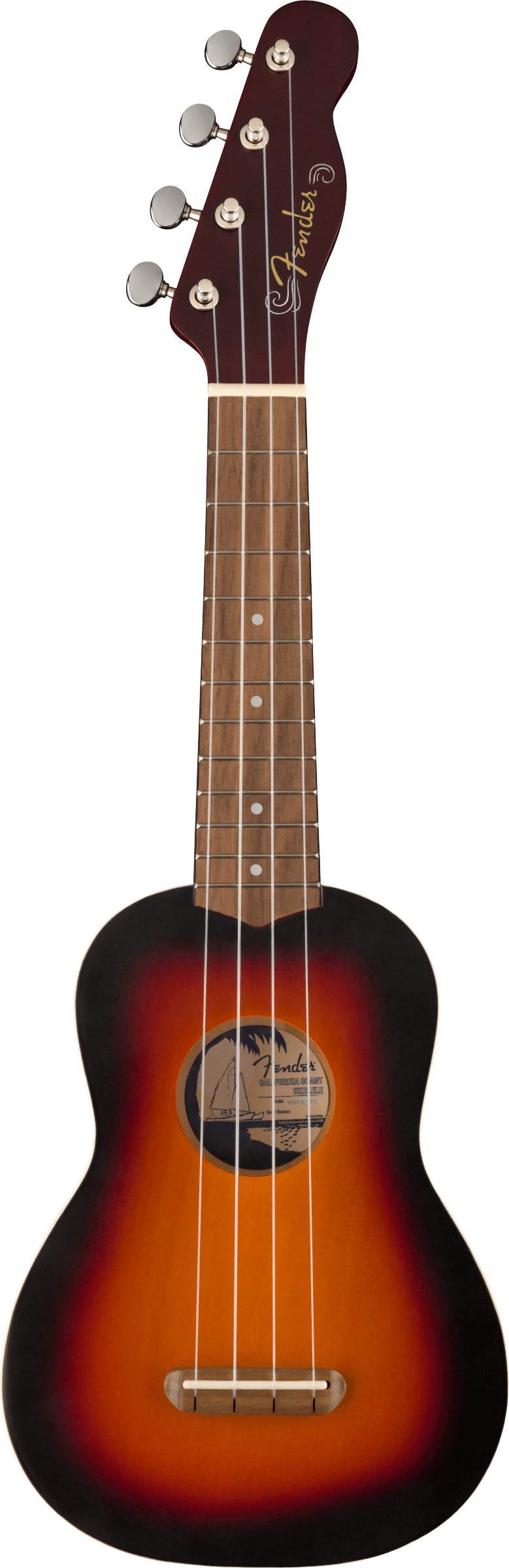 Venice Soprano Uke 2-Color Sunburst