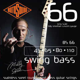 BS66 Stainless Steel 43 65 80 110 - Billy Sheehan BS66 Stainless Steel 43 65 80 110 - Billy Sheehan