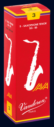 Java filed red Tenorsax 2,0 5er Packung