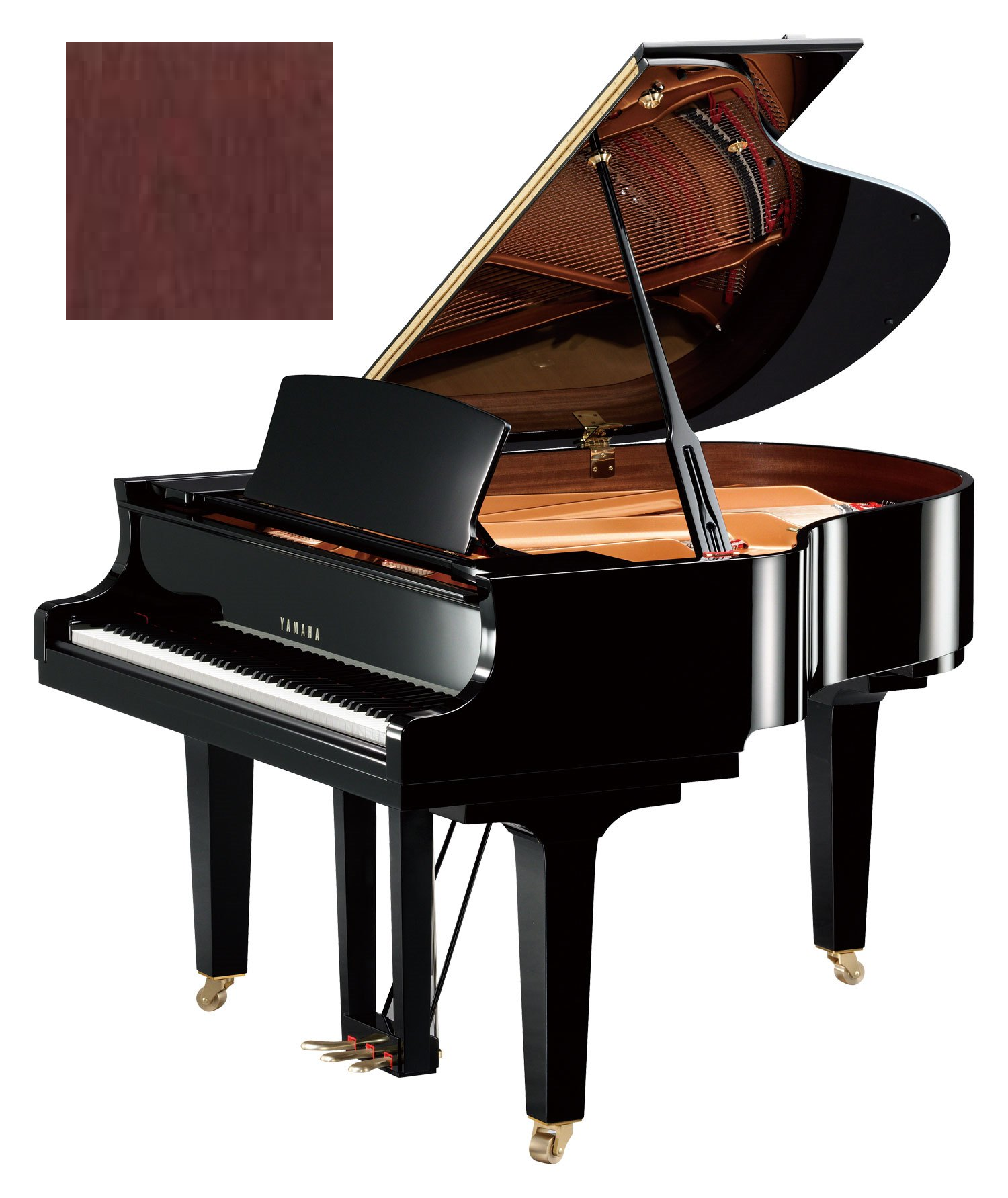 C 1 X SH3 PM Silent Piano Mahagoni poliert