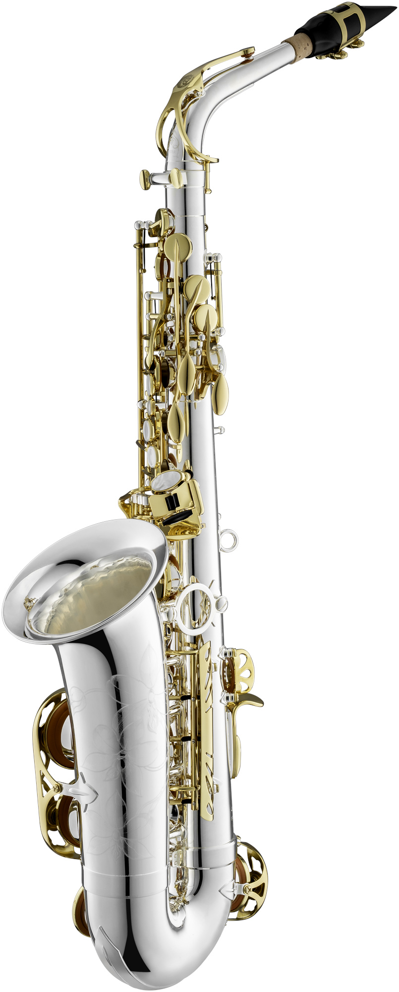 JAS1150SGQ Altsaxophon Korpus versilbert