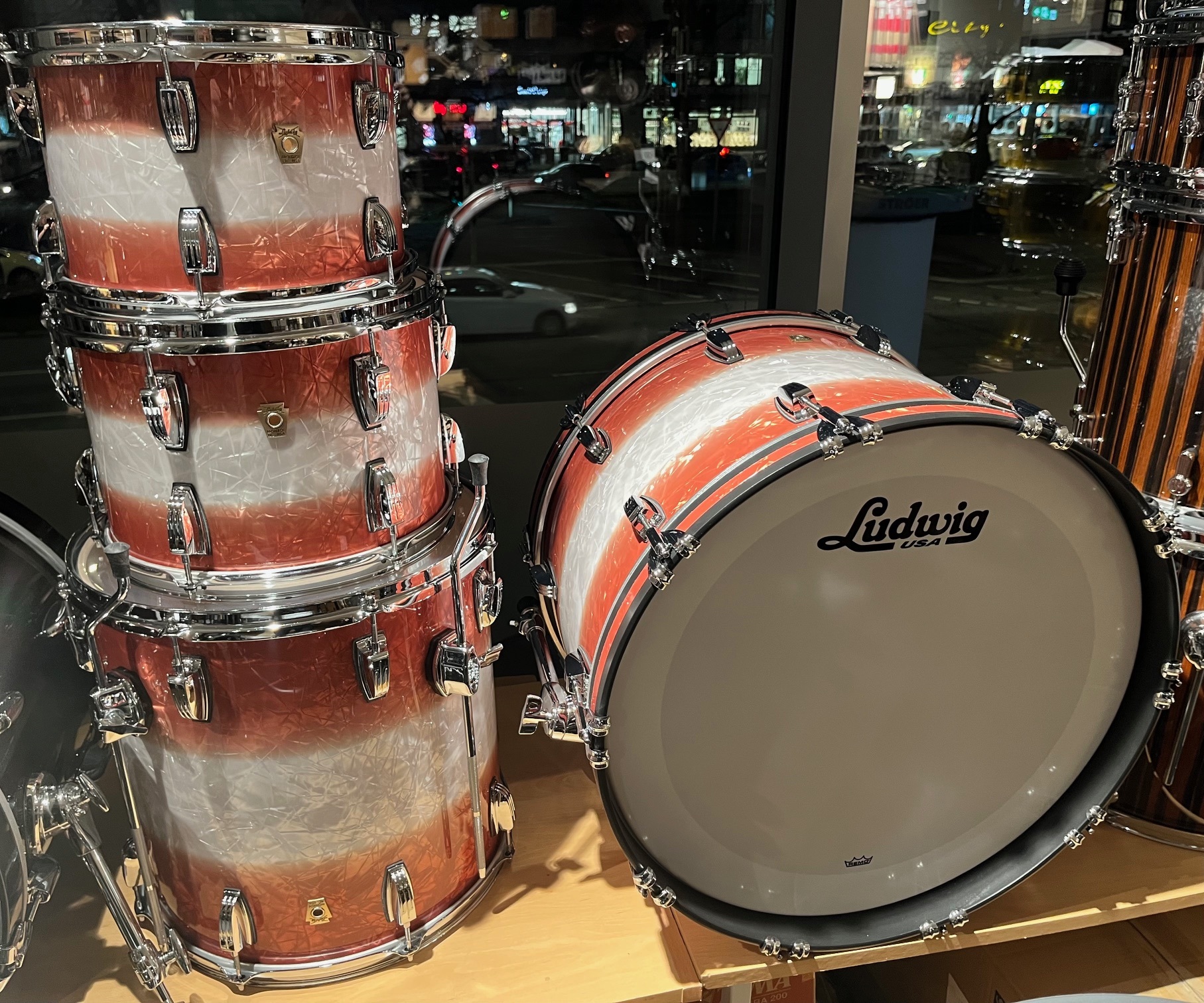 Classic Maple HOLLYWOOD FIRE BURST 22"/12"/13"/16"