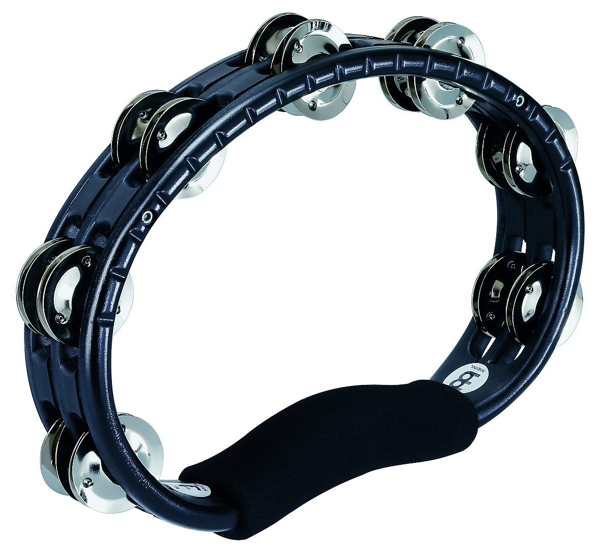 TMT1BK Tambourine 2 reihig - Handmodell - schwarz