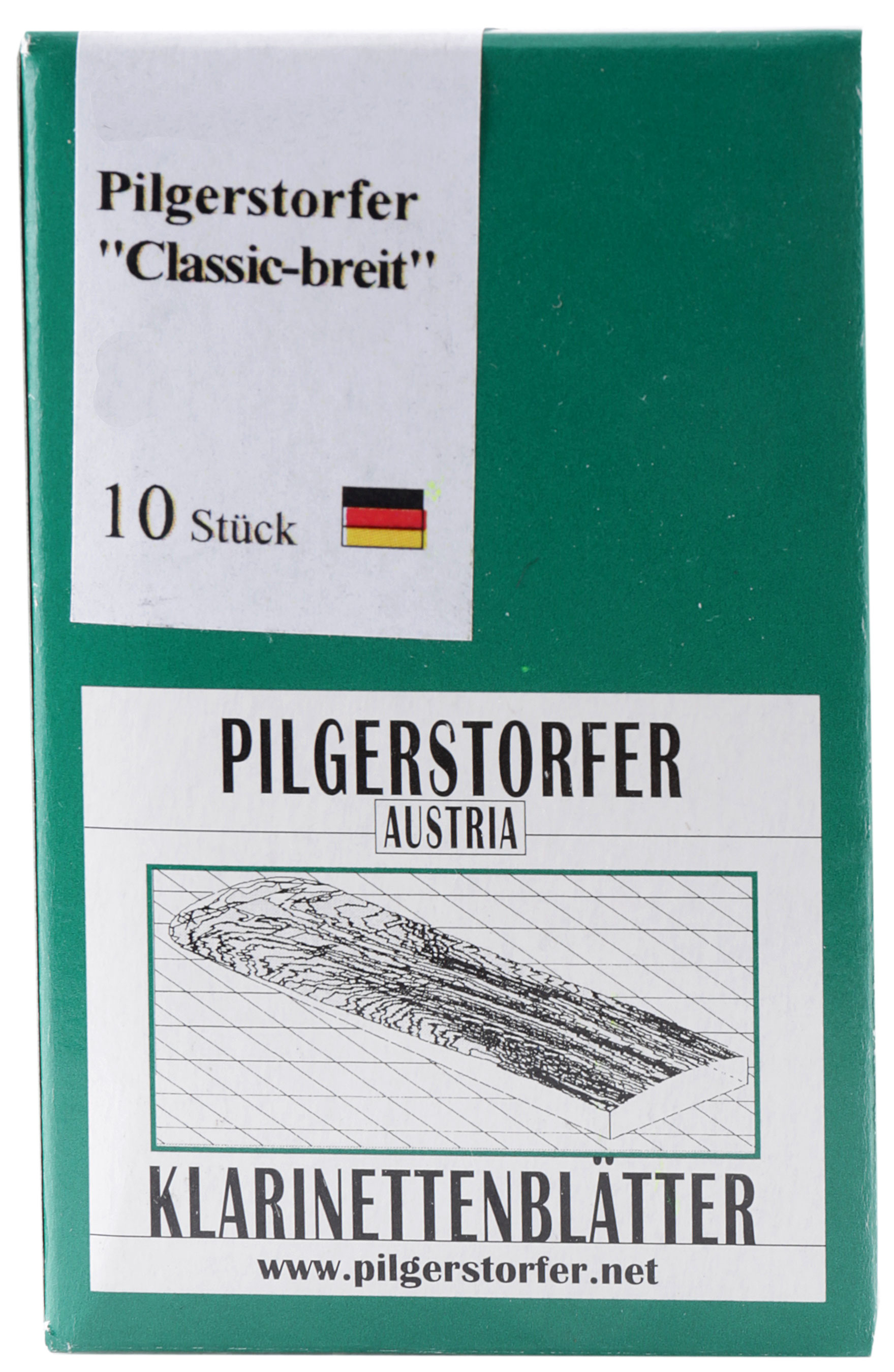 Klarinette Classic breit 2,5 - deutsch 10er Packung