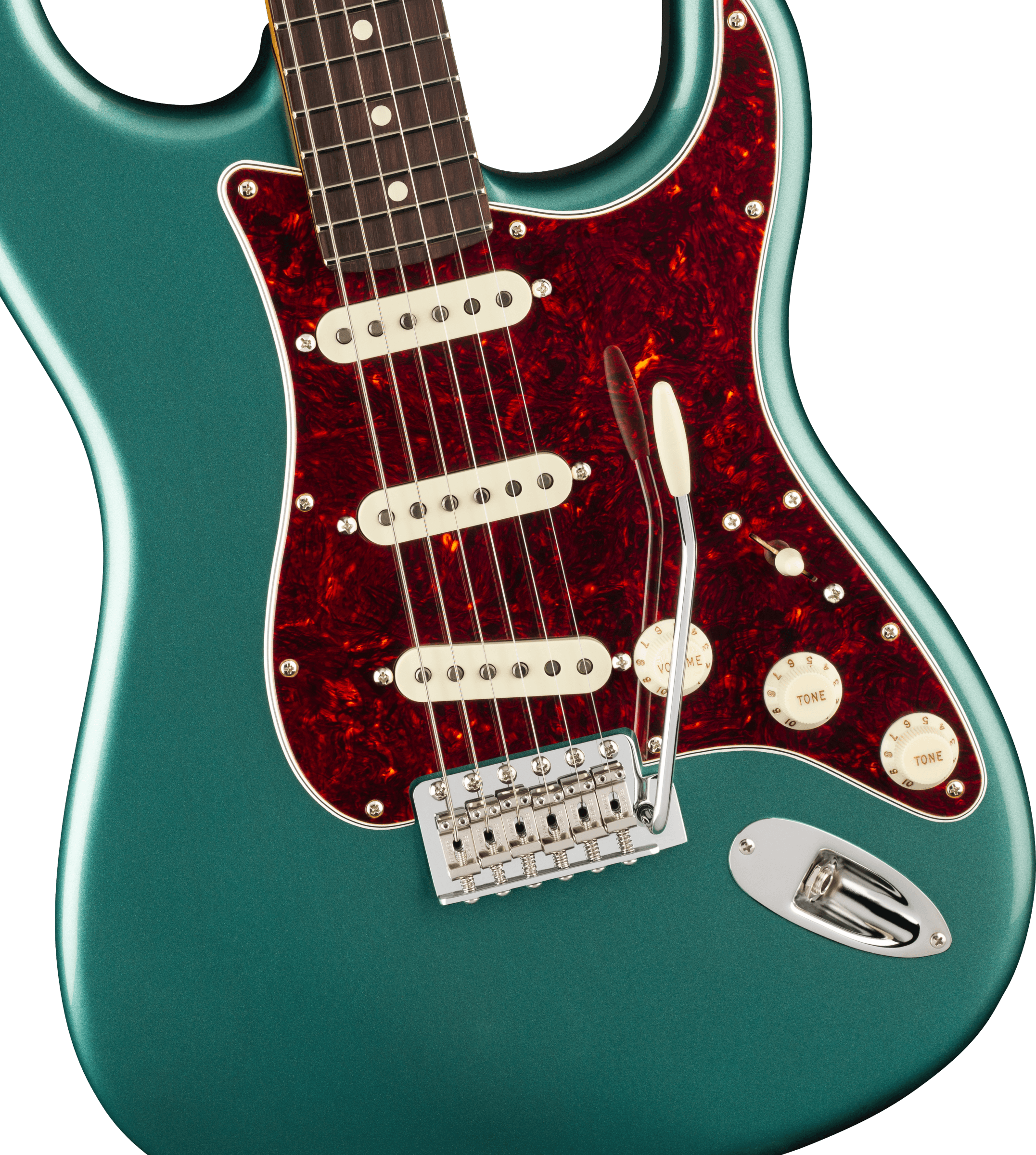American Professional Classic Stratocaster RW Faded Sherwood Green Metallic