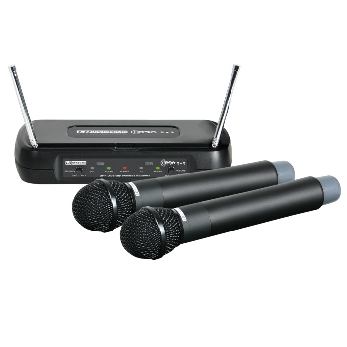 LDWS ECO 2x2 HHD (863,100 / 864,500 MHz) 2x Handmikrofon Wireless