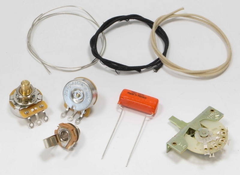 Verdrahtungs-Kit für T-Style Gitarren