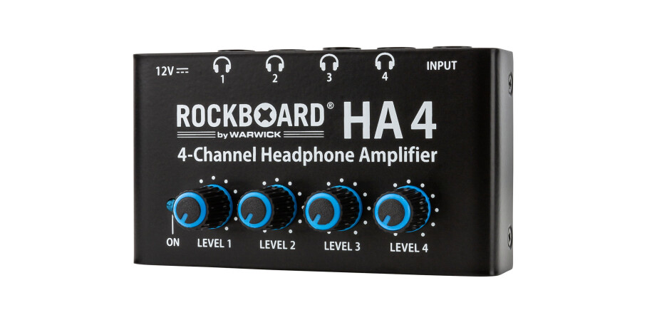 HA 4 4-Channel Headphone Amp HA 4 4-Channel Headphone Amp
