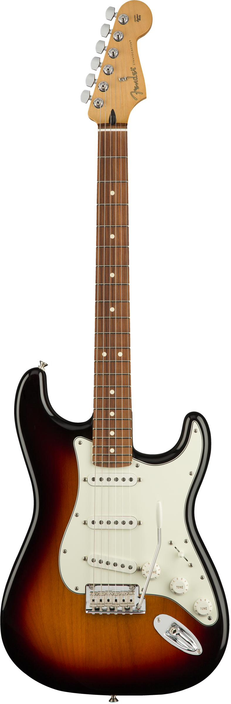 Player Stratocaster PF 3TS 3-Color Sunburst