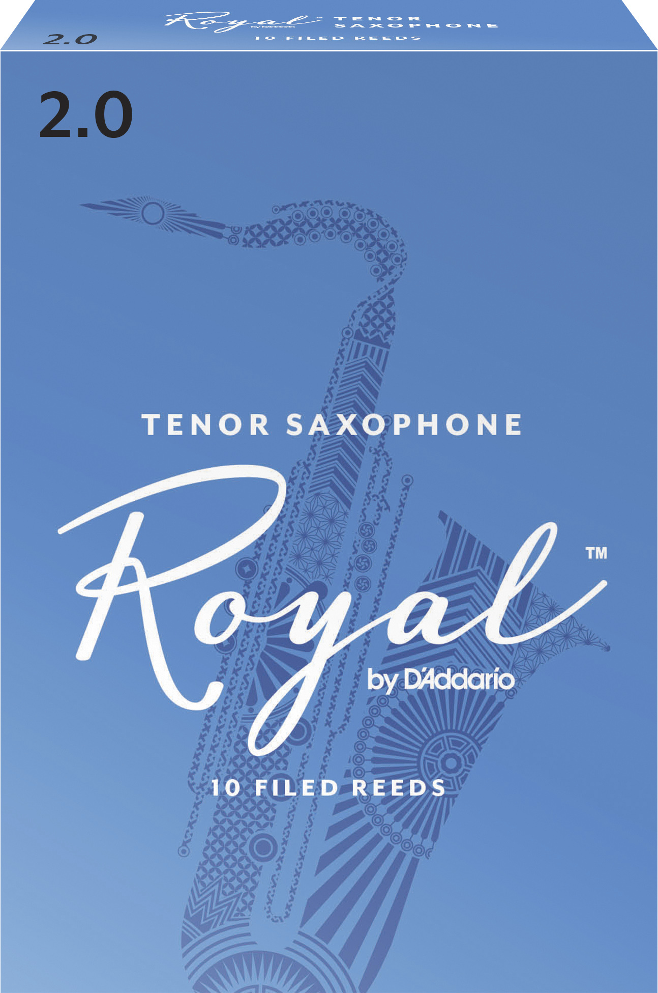 Royal Tenorsaxophonblätter 2,0 10er Packung