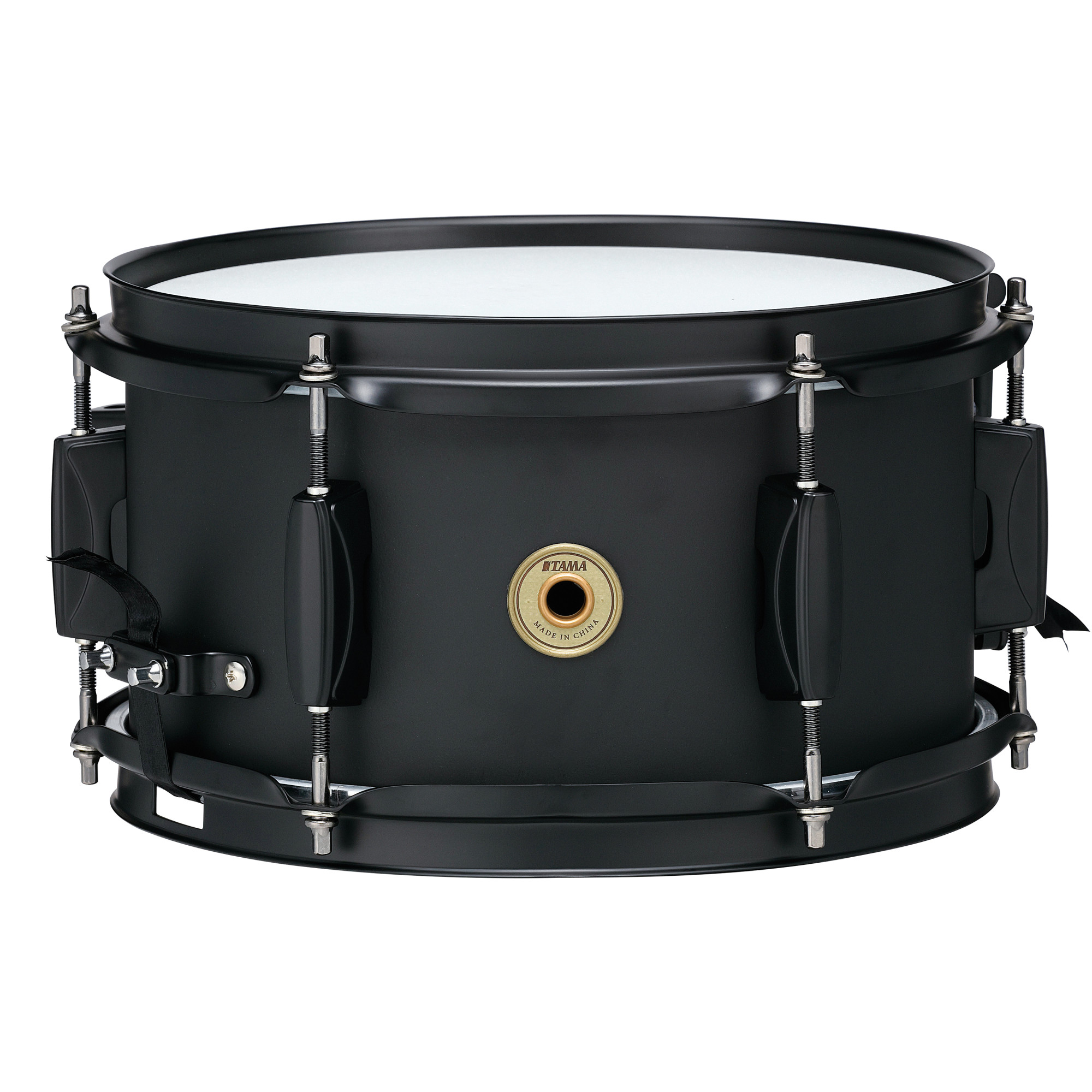 BST1055MBK Metalworks Black Steel Snaredrum 10" x 5,5" - Matte Black
