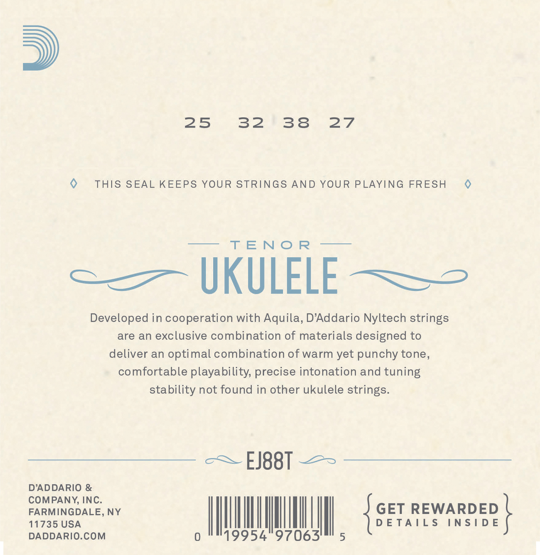 EJ88T Tenor Ukulele Saiten