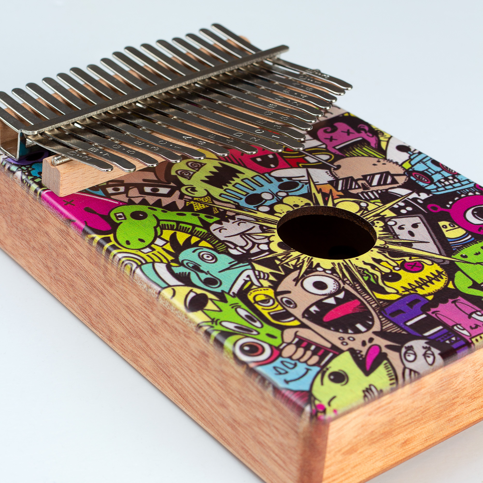 Art Series Kalimba 17 Little Monster Art Series Kalimba 17 Little Monster