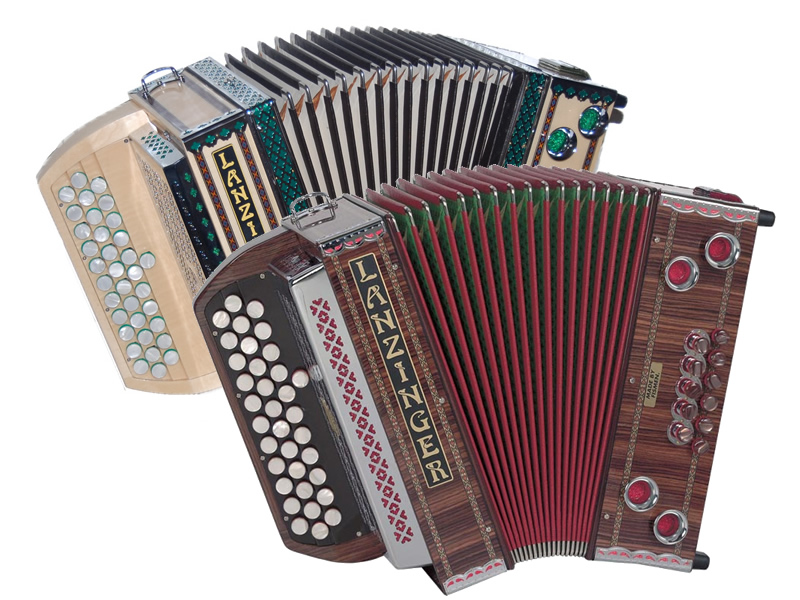 Diatonische Harmonika Modell 23